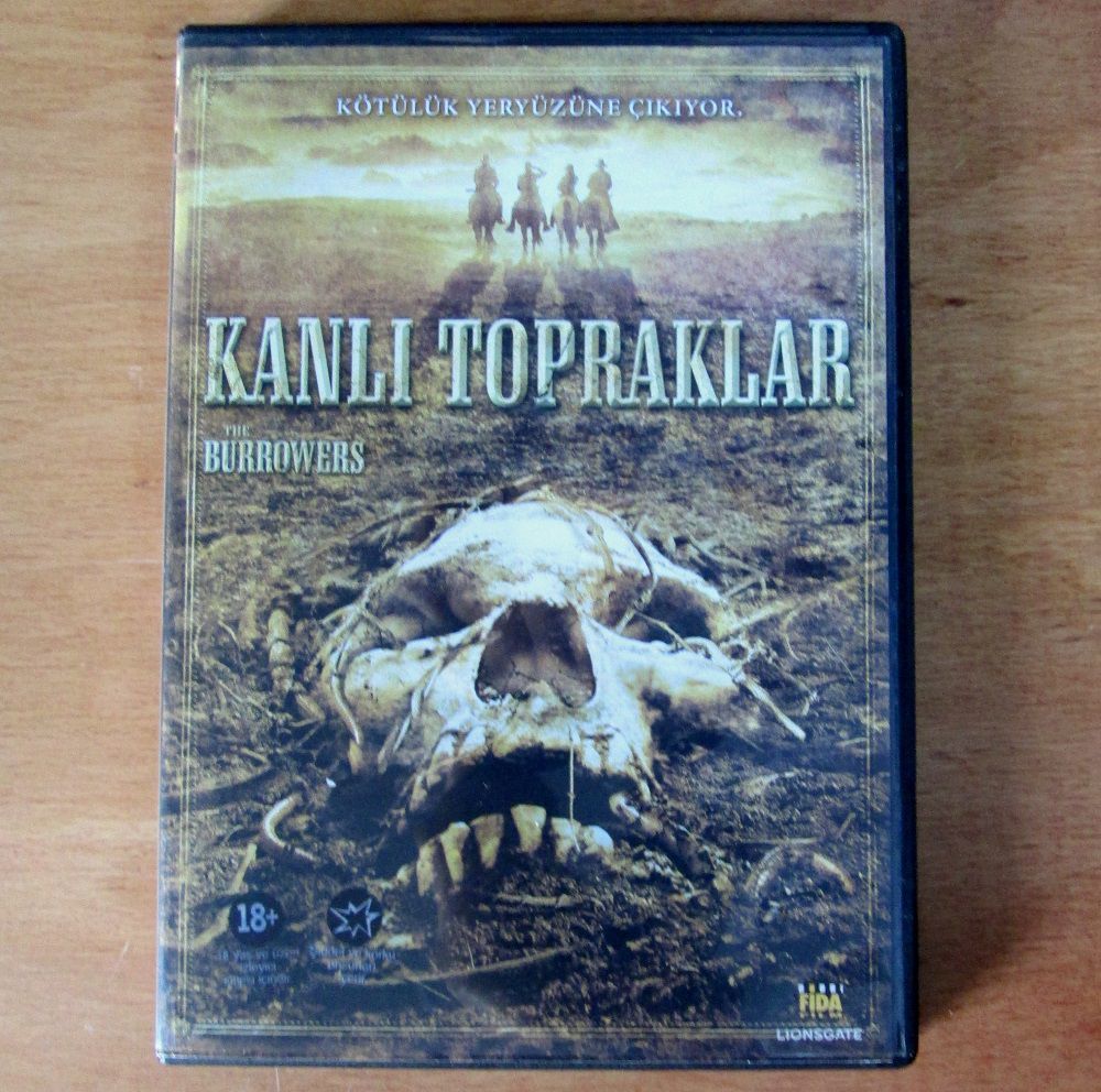 KANLI TOPRAKLAR THE BURROWERS - DVD 2.EL