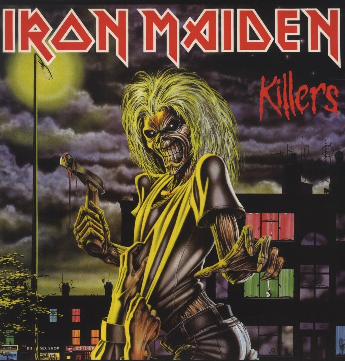 IRON MAIDEN - KILLERS (1981) - LP 180GR 2014 EDITION SIFIR PLAK