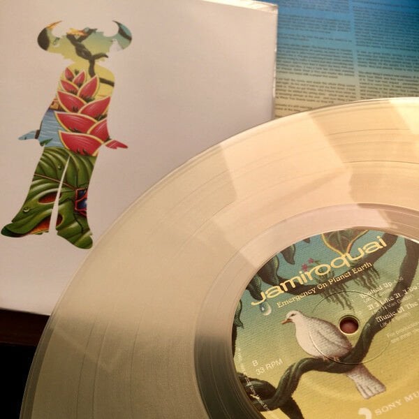 JAMIROQUAI - EMERGENCY ON PLANET EARTH (1993) - 2LP 180GR 2022 REISSUE CLEAR VINYL SIFIR PLAK