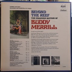 BUDDY MERRILL - BEYOND THE REEF - PLAK 2.EL