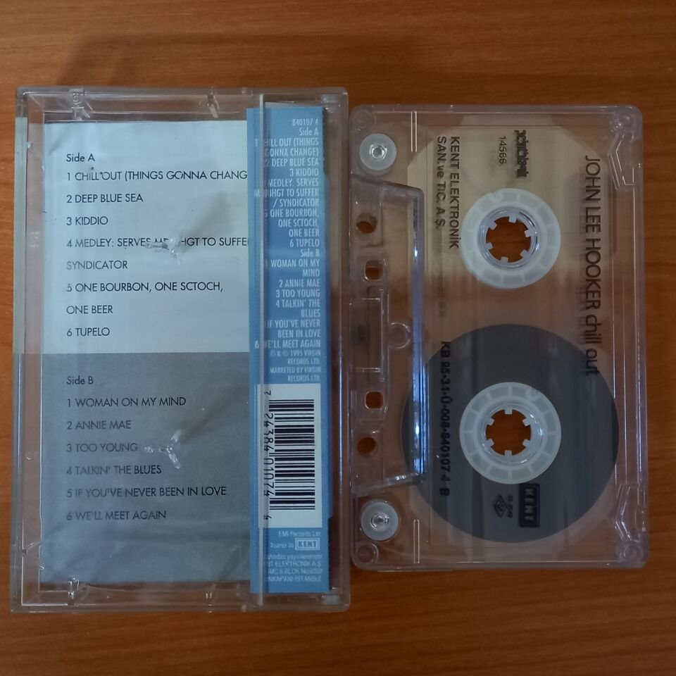 JOHN LEE HOOKER - CHILL OUT (1995) - KASET 2.EL