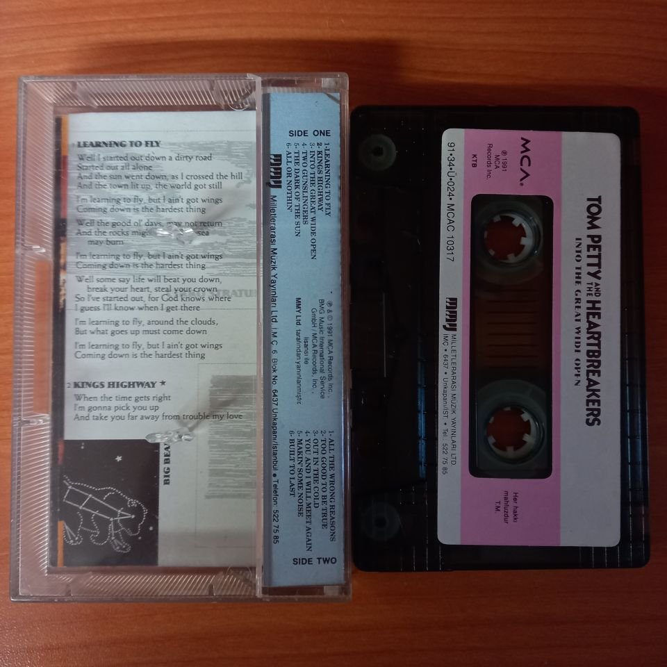 TOM PETTY - HEARTBREAKERS / INTO THE GREAT WIDE OPEN (1991) - KASET 2.EL