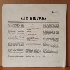 SLIM WHITMAN - SINGS (1956) - LP 2.EL PLAK