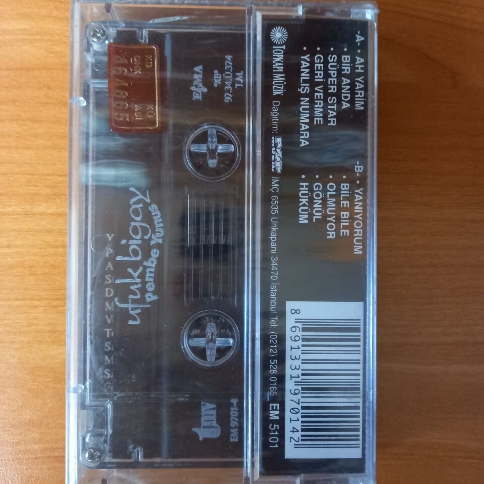 UFUK BİGAY - PEMBE YUNUS (1997) - KASET SIFIR