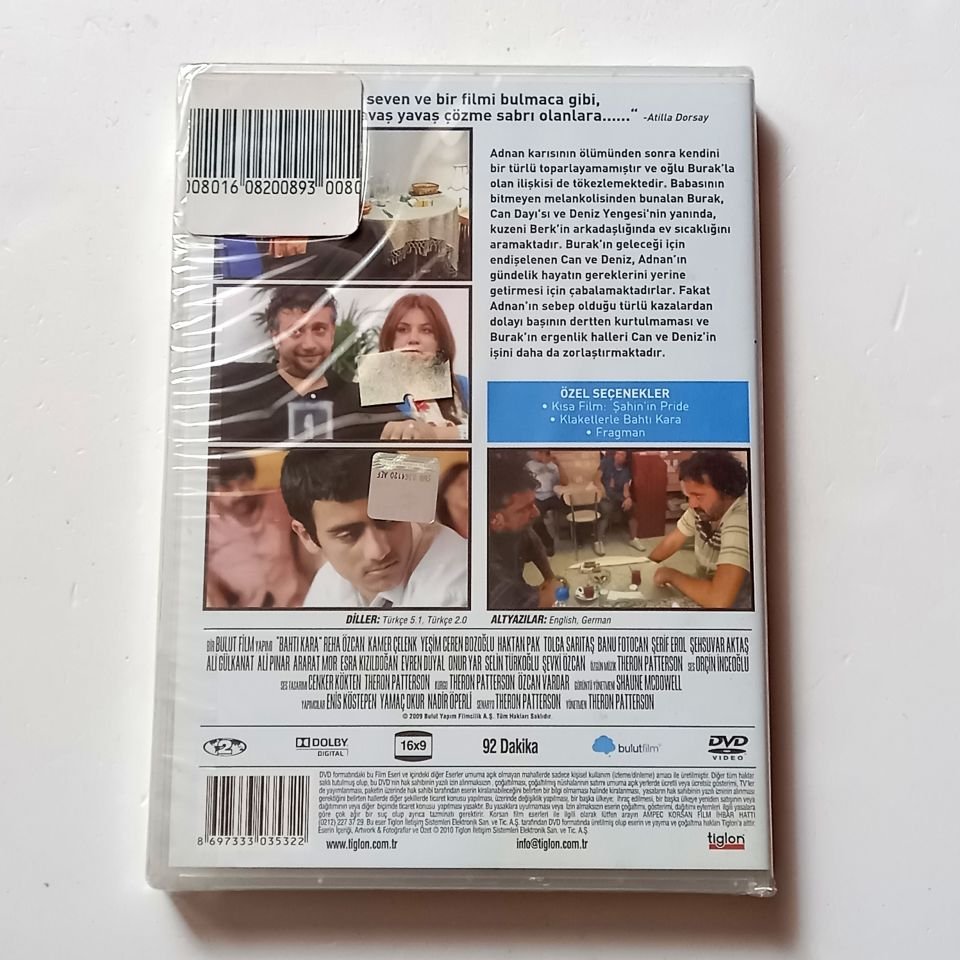 BAHTI KARA - REHA ÖZCAN, KAMER ÇELENK, YEŞİM CEREN BOZOĞLU - YÖN.: THERON PATTERSON - DVD AMBALAJINDA SIFIR