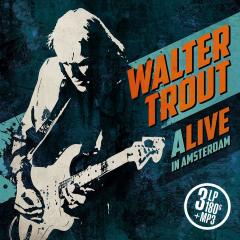 WALTER TROUT - ALIVE IN AMSTERDAM (2016) - 3LP PLAK SIFIR