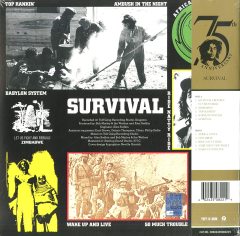 BOB MARLEY & THE WAILERS - SURVIVAL (1979) - LP 2020 HALF SPEED MASTERED EDITION SIFIR PLAK
