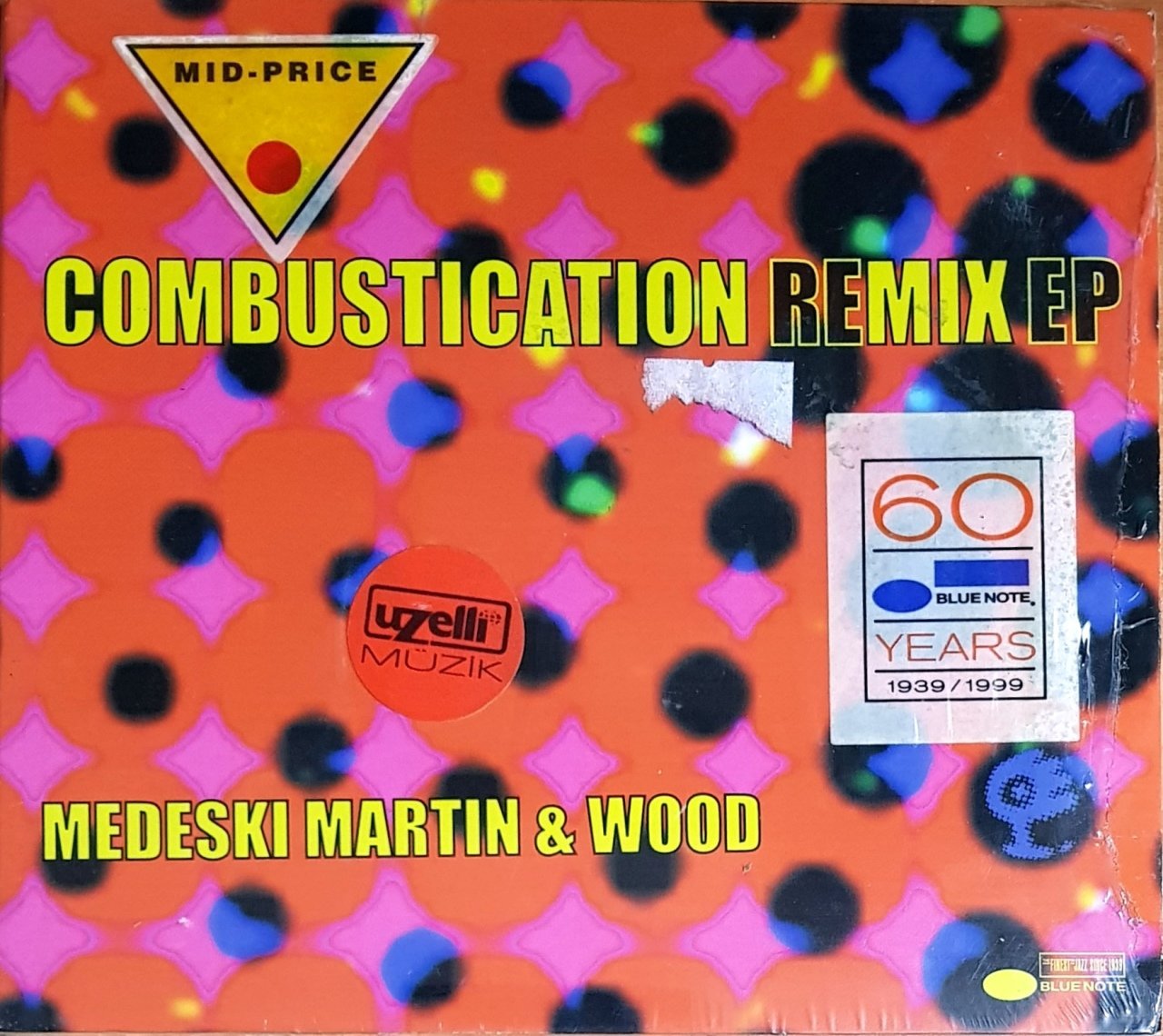 MEDESKI MARTIN & WOOD - COMBUSTICATION REMIX EP (1999) BLUE NOTE CD SIFIR