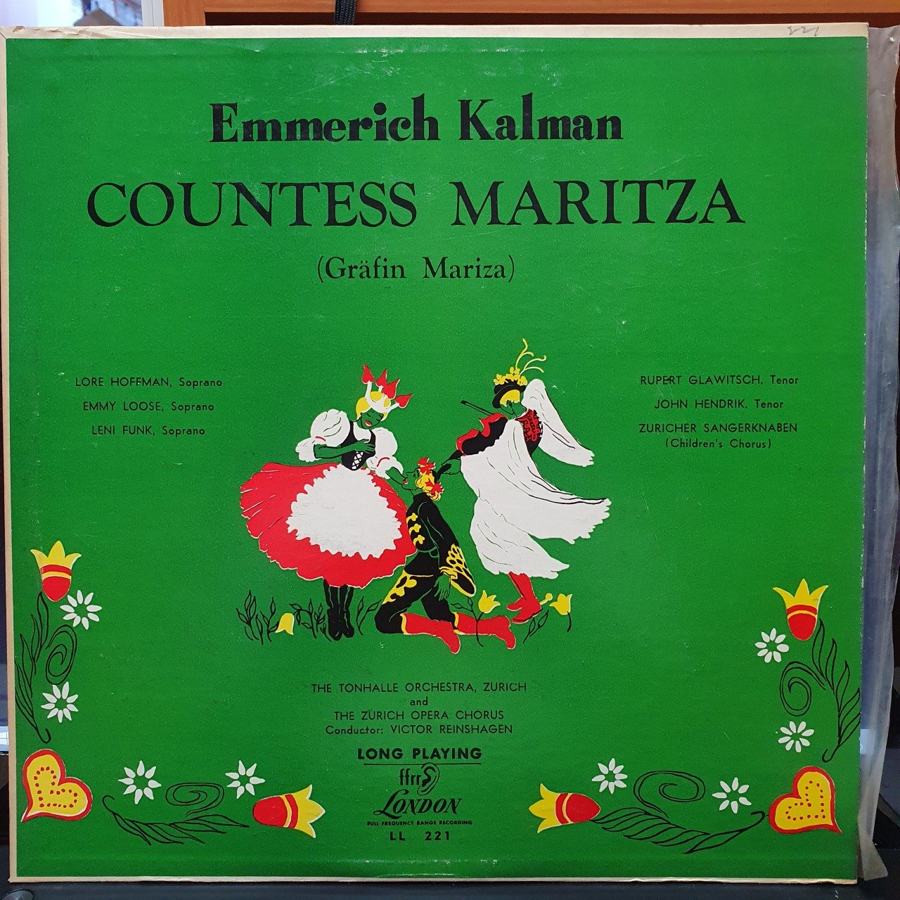 EMMERICH KALMAN - COUNTESS MARITZA - LP 2.EL PLAK
