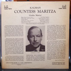 EMMERICH KALMAN - COUNTESS MARITZA - LP 2.EL PLAK