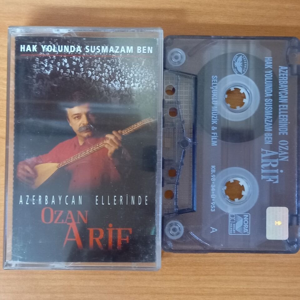 OZAN ARİF - HAK YOLUNDA SUSMAZAM BEN / AZERBAYCAN ELLERİNDE (1998) - KASET 2.EL