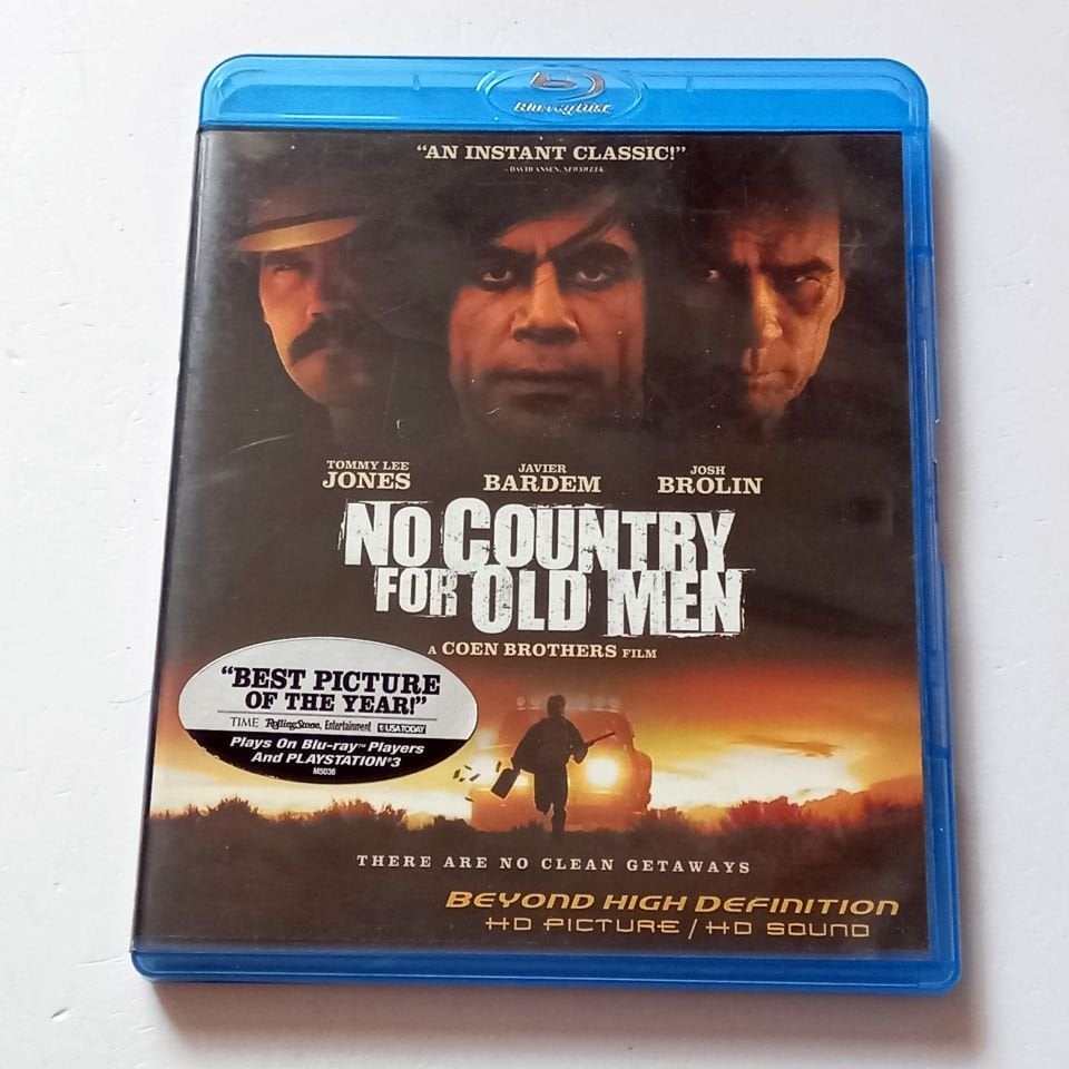 NO COUNTRY FOR OLD MEN - TOMMY LEE JONES, JAVIER BARDEM, JOSH BROLIN - YÖN.: JOEL COEN & ETHAN COEN - BLU-RAY REGION A TÜRKÇE ALTYAZI YOKTUR 2.EL