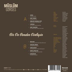 MÜSLÜM GÜRSES - BİR DE BENDEN DİNLEYİN - LP SIFIR