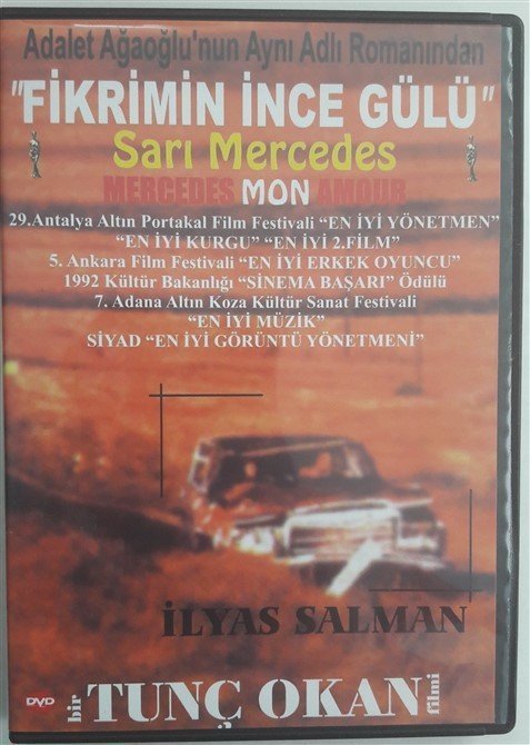 SARI MERCEDES ''FİKRİMİN İNCE GÜLÜ'' İLYAS SALMAN - TUNÇ OKAN - DVD 2.EL (ADALET AĞAOĞLU)