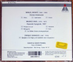 GÜHER & SÜHER PEKİNEL - RHAPSODIE ESPAGNOLE / RAVEL, GRANADOS, INFANTE (1990) TELDEC CD 2.EL