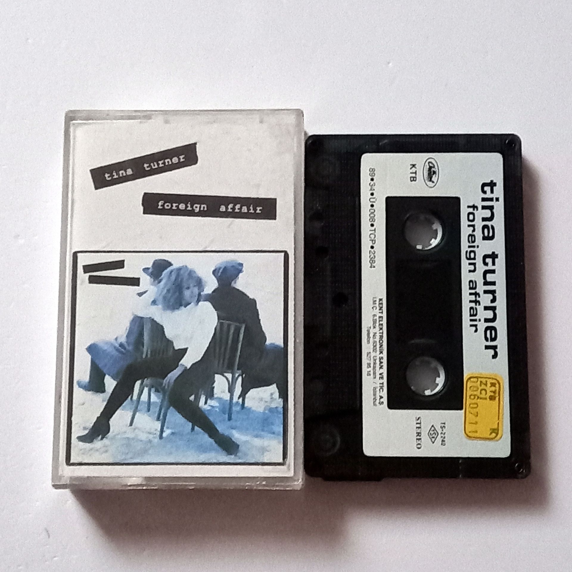 TINA TURNER - FOREIGN AFFAIR (1989) - KASET 2.EL