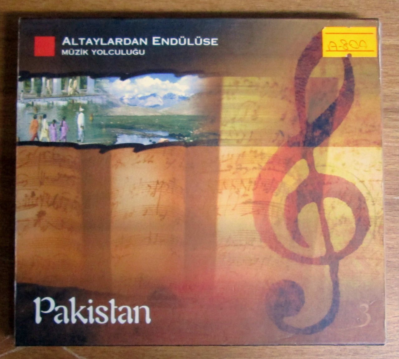 ALTAYLARDAN ENDÜLÜSE MÜZİK - PAKİSTAN CD 2.EL