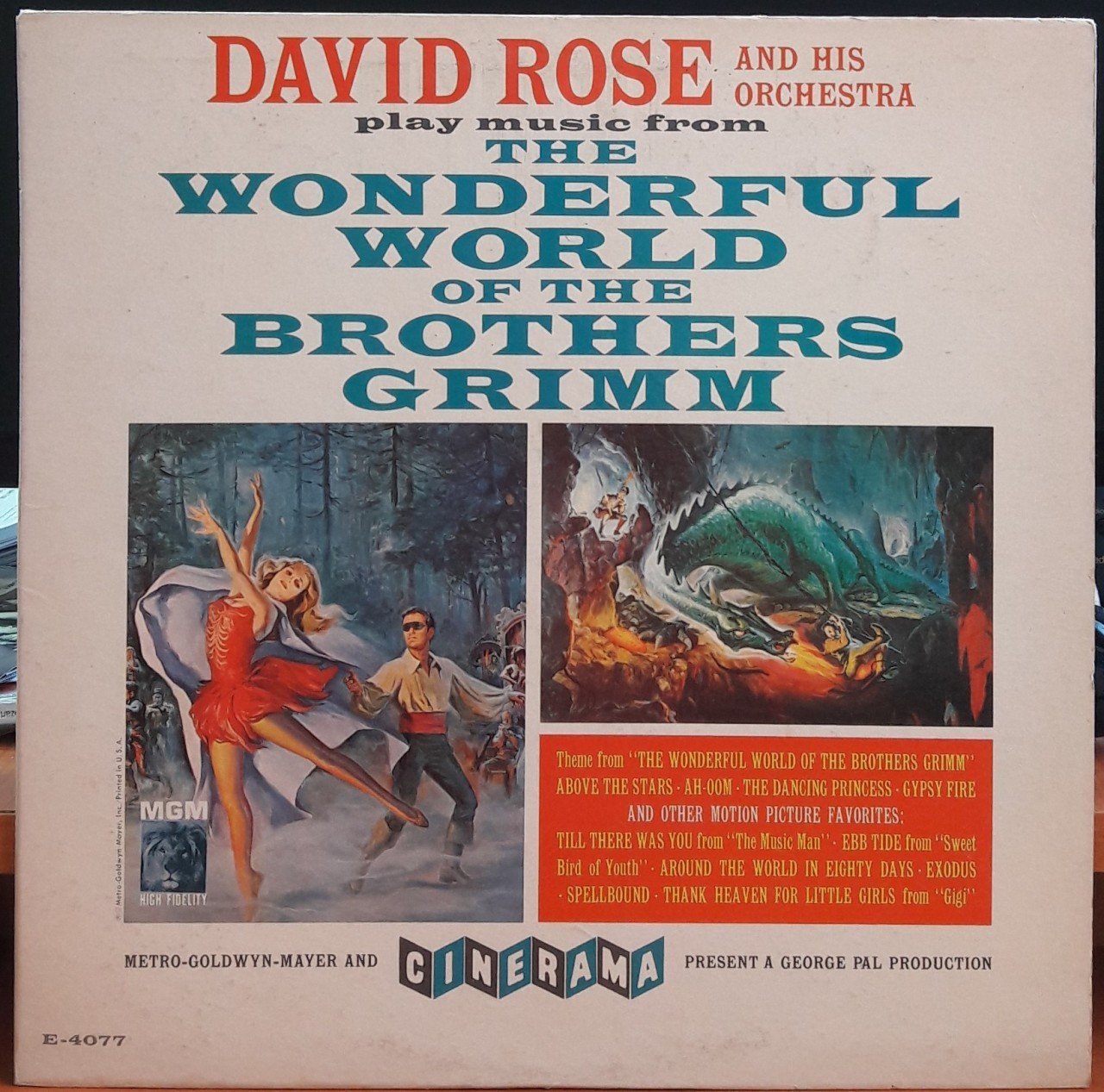 DAVID ROSE - THE WONDERFUL WORLD OF THE BROTHERS GRIMM - PLAK 2.EL