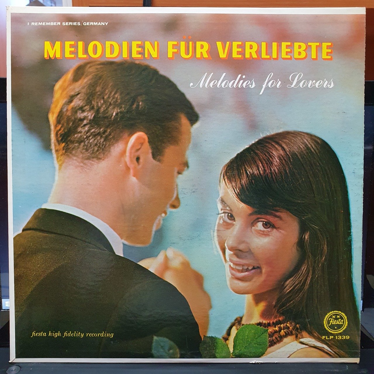 MELODIEN FUR VERLIEBTE / MELODIES FOR LOVERS / RENEE FRANKE, FRED BREMER, BRITT JORDAN, DIE BELCANTOS - LP 2.EL PLAK