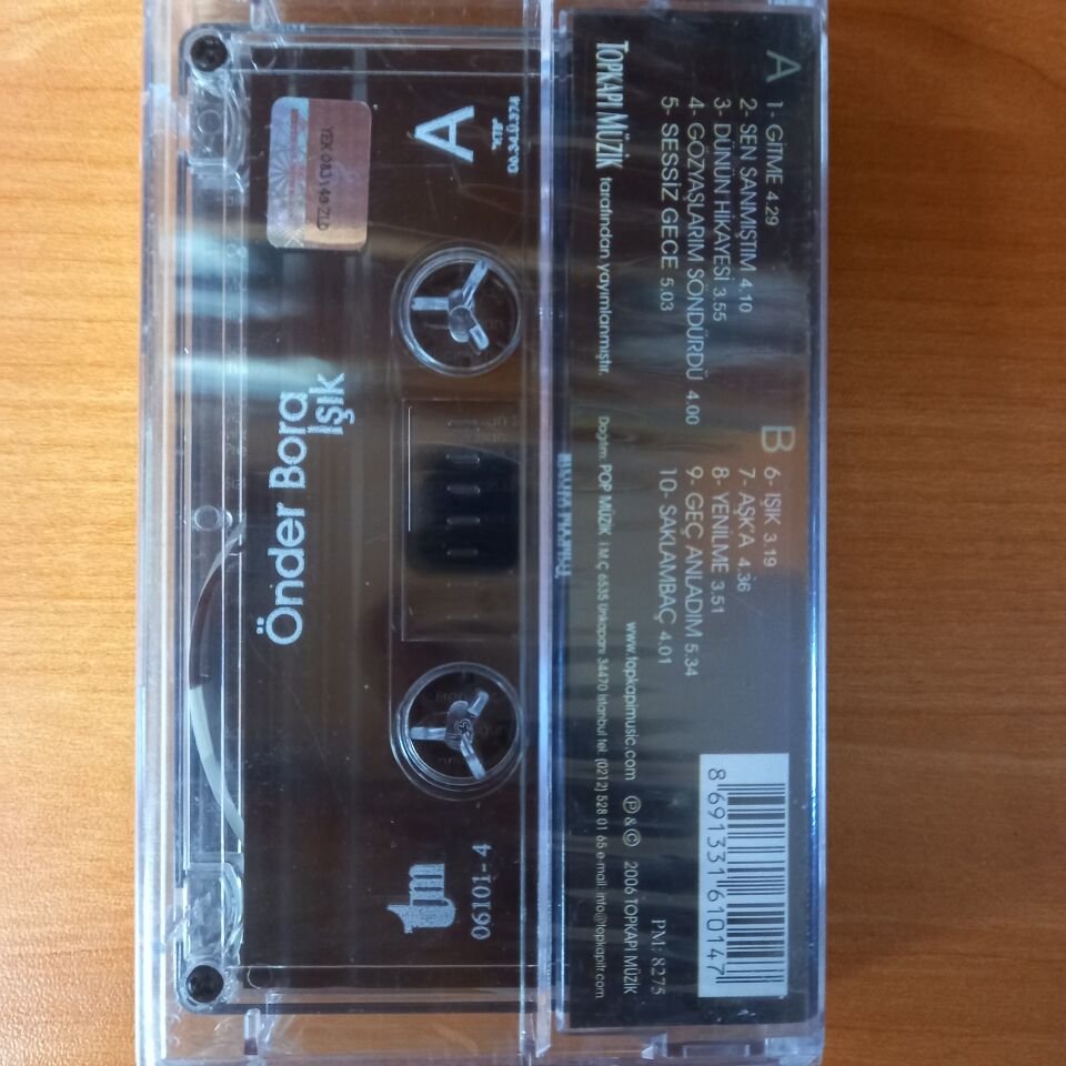 ÖNDER BORA - IŞIK (2006) - KASET SIFIR