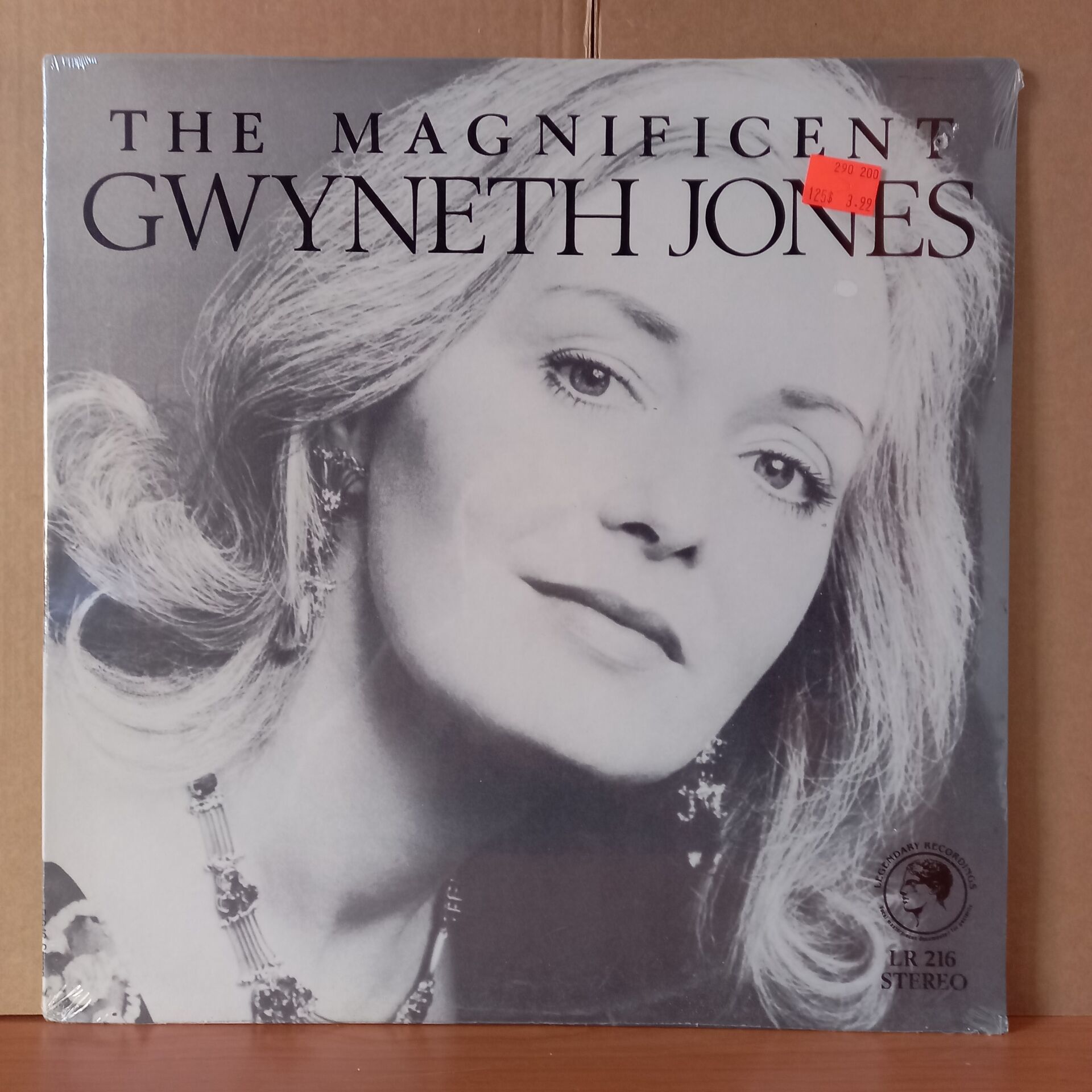 GWYNETH JONES – THE MAGNIFICENT GWYNETH JONES / PUCCINI, VERDI, STRAUSS, WAGNER, WEBER - LP DÖNEM BASKISI SIFIR PLAK