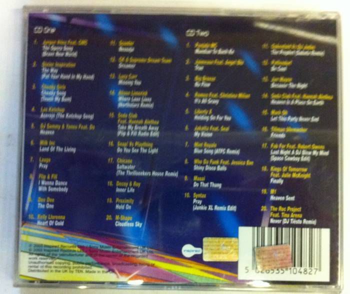 CLUB HITS 2003 2CD 2.EL