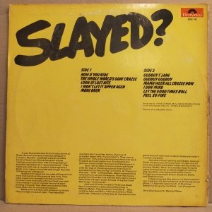 SLADE - SLAYED (1972) - LP YERLİ BASKI 2.EL
