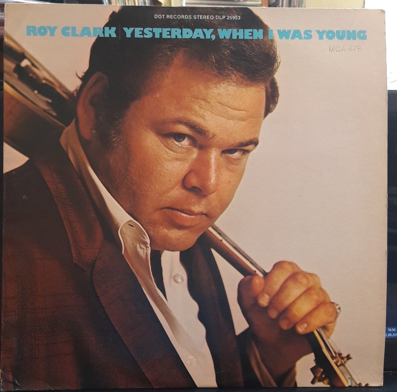 ROY CLARK - YESTERDAY, WHEN I WAS YOUNG - PLAK 2.EL