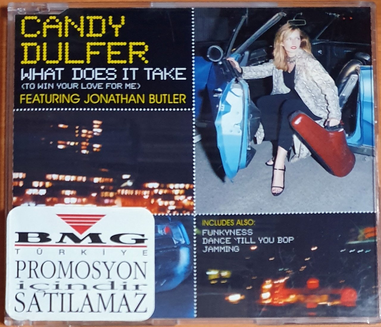 CANDY DULFER - WHAT DOES IT TAKE (1999) - CD SINGLE 2.EL