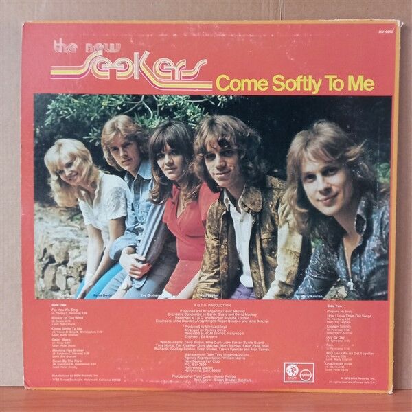 THE NEW SEEKERS – COME SOFTLY TO ME (1972) - LP 2.EL PLAK