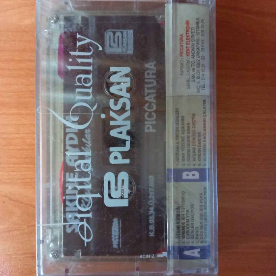 SAKİNE AYDIN - KLASİK ŞARKILAR (1993) - KASET SIFIR