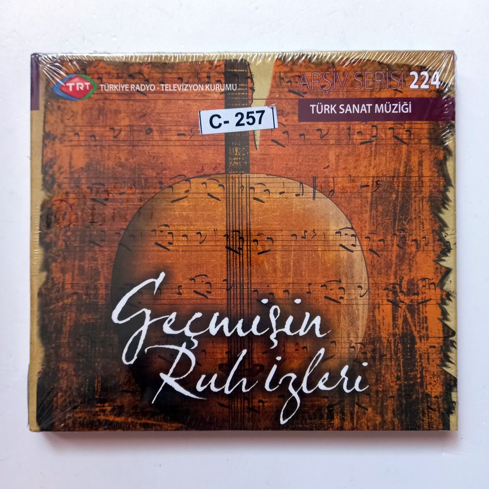 GEÇMİŞİN RUH İZLERİ / TÜRK SANAT MÜZİĞİ / TRT ARŞİV SERİSİ 224 - CD SIFIR