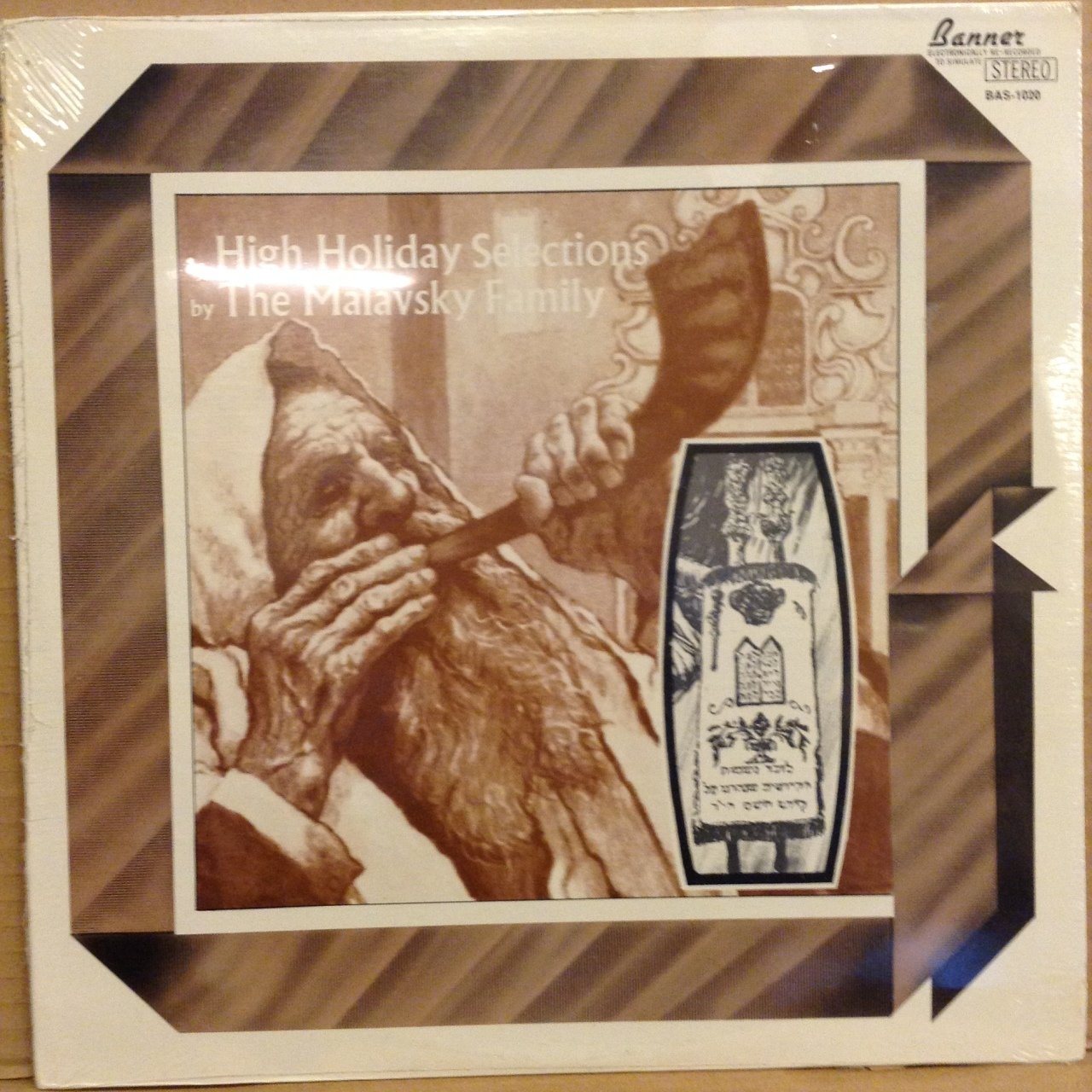 THE MALAVSKY FAMILY - HIGH HOLIDAY SELECTIONS (JEWISH) DÖNEM BASKI SIFIR PLAK