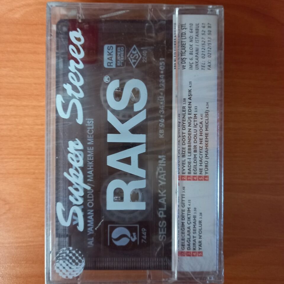 YAVUZ TOP - HAL YAMAN OLDU / MAHKEME MECLİSİ (1996) - KASET SIFIR