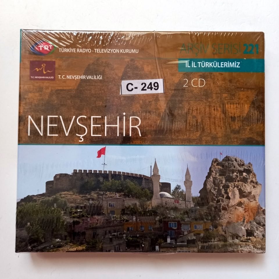 NEVŞEHİR / İL İL TÜRKÜLERİMİZ / TRT ARŞİV SERİSİ 221 - 2CD SIFIR