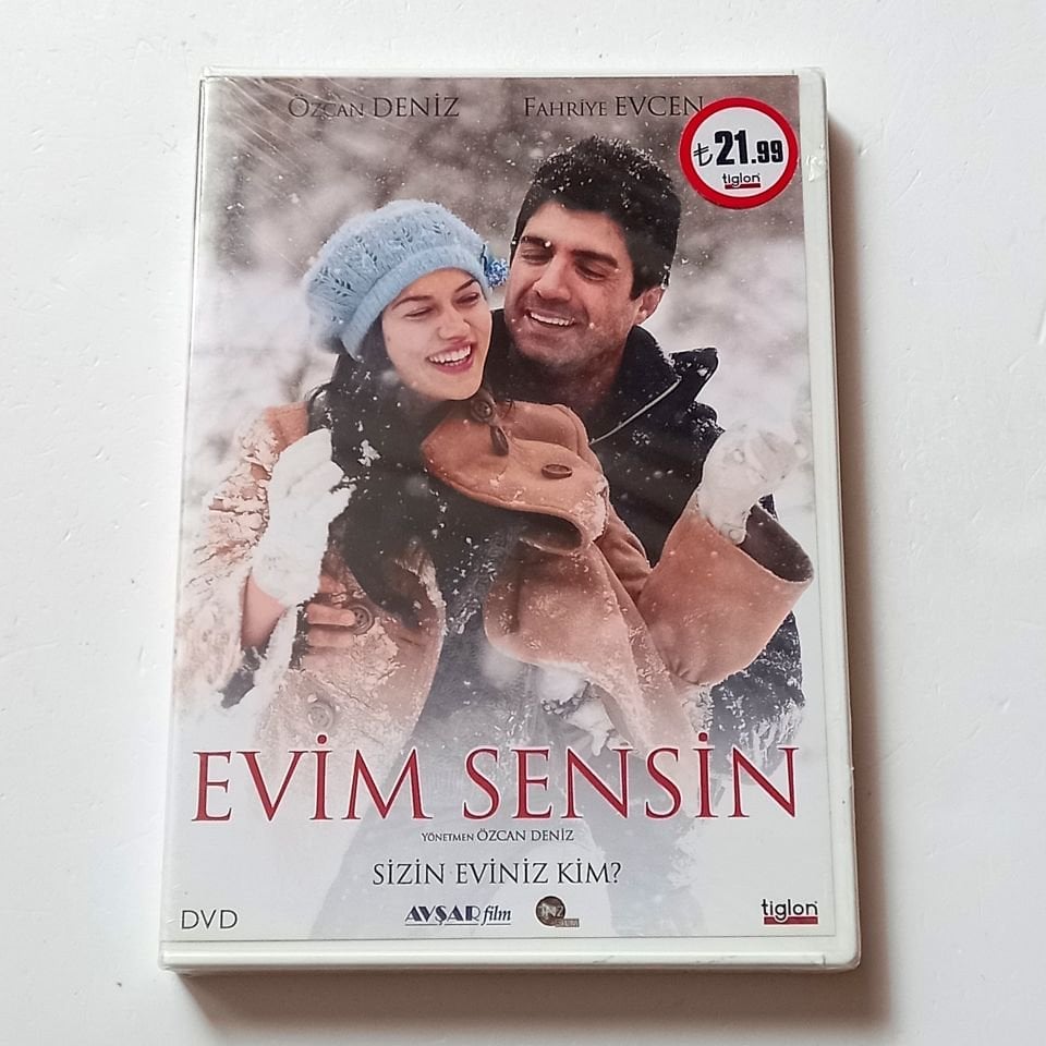 EVİM SENSİN - ÖZCAN DENİZ, FAHRİYE EVCEN - YÖN.: ÖZCAN DENİZ - DVD AMBALAJINDA SIFIR