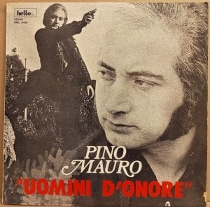 PINO MAURO - UOMINI D'ONORE (1975) - LP CANZONE NAPOLETANA / İTALYANCA 2.EL PLAK