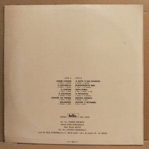 PINO MAURO - UOMINI D'ONORE (1975) - LP CANZONE NAPOLETANA / İTALYANCA 2.EL PLAK