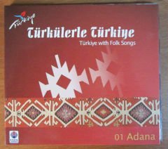 TÜRKÜLERLE TÜRKİYE O1 ADANA CD 2.EL