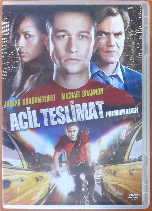 ACİL TESLİMAT - PREMIUM RUSH - JOSEPH GORDON-LEVITT - MICHAEL SHANNON - DVD 2.EL