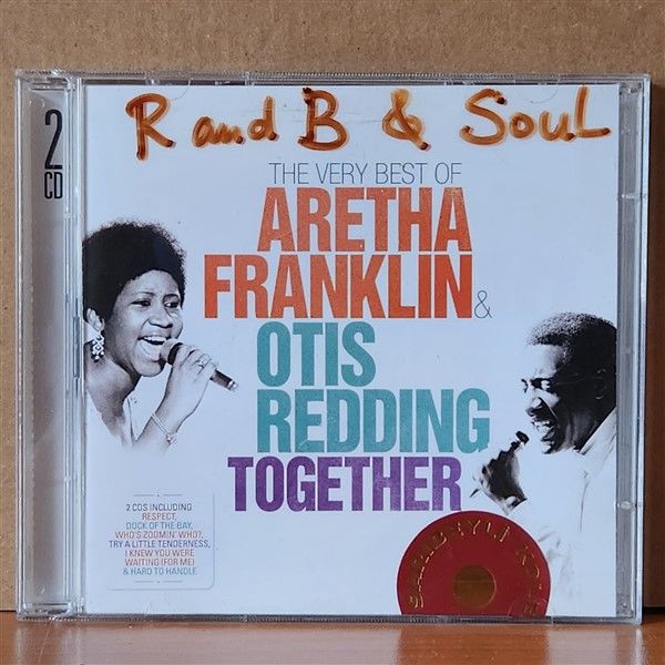ARETHA FRANKLIN / OTIS REDDING – THE VERY BEST OF ARETHA FRANKLIN & OTIS REDDING TOGETHER (2012) - 2CD 2.EL