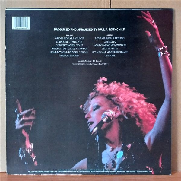 BETTE MIDLER – THE ROSE / THE ORIGINAL SOUNDTRACK RECORDING (1979) - LP 2.EL PLAK