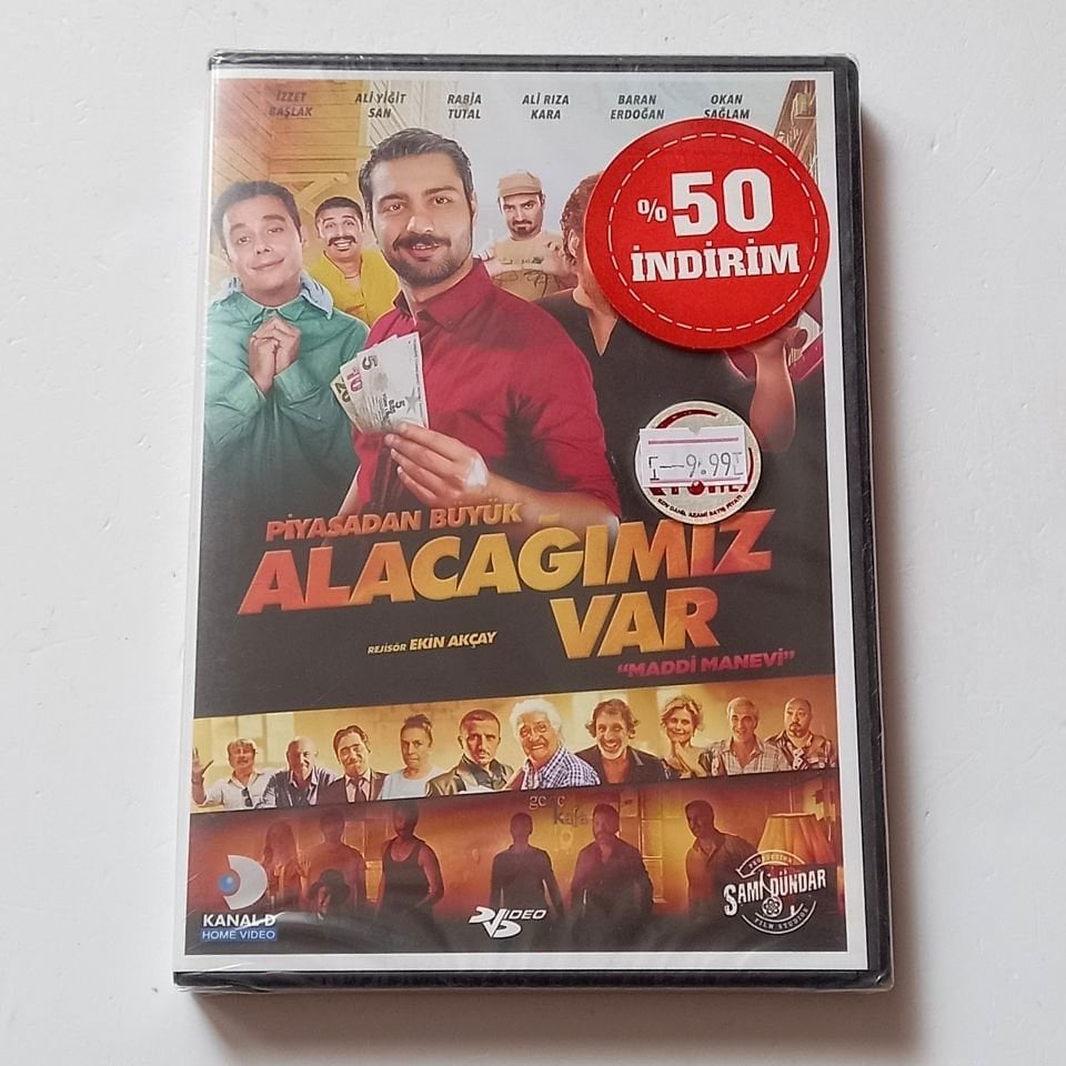 PİYASADAN BÜYÜK ALACAĞIMIZ VAR - İZZET BAŞLAK, ALİ YİĞİT SAN, RABİA TUTAL - YÖN.: EKİN AKÇAY - DVD AMBALAJINDA SIFIR
