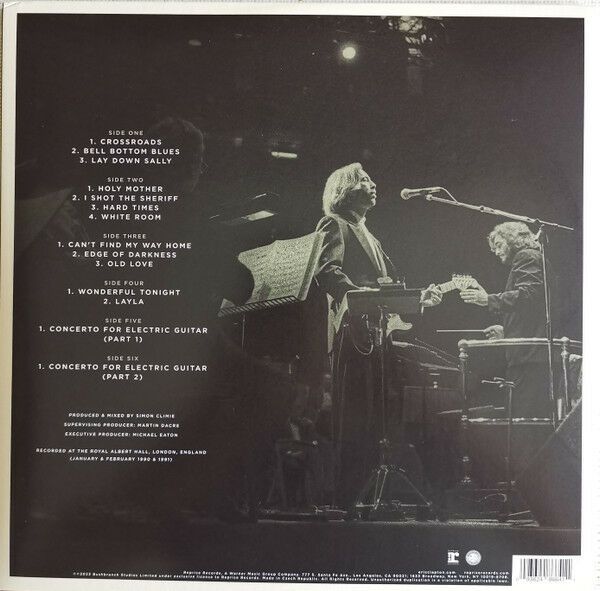 ERIC CLAPTON - 24 NIGHTS (1991) / ORCHESTRAL - 3LP 180GR 2023 EDITION SIFIR PLAK