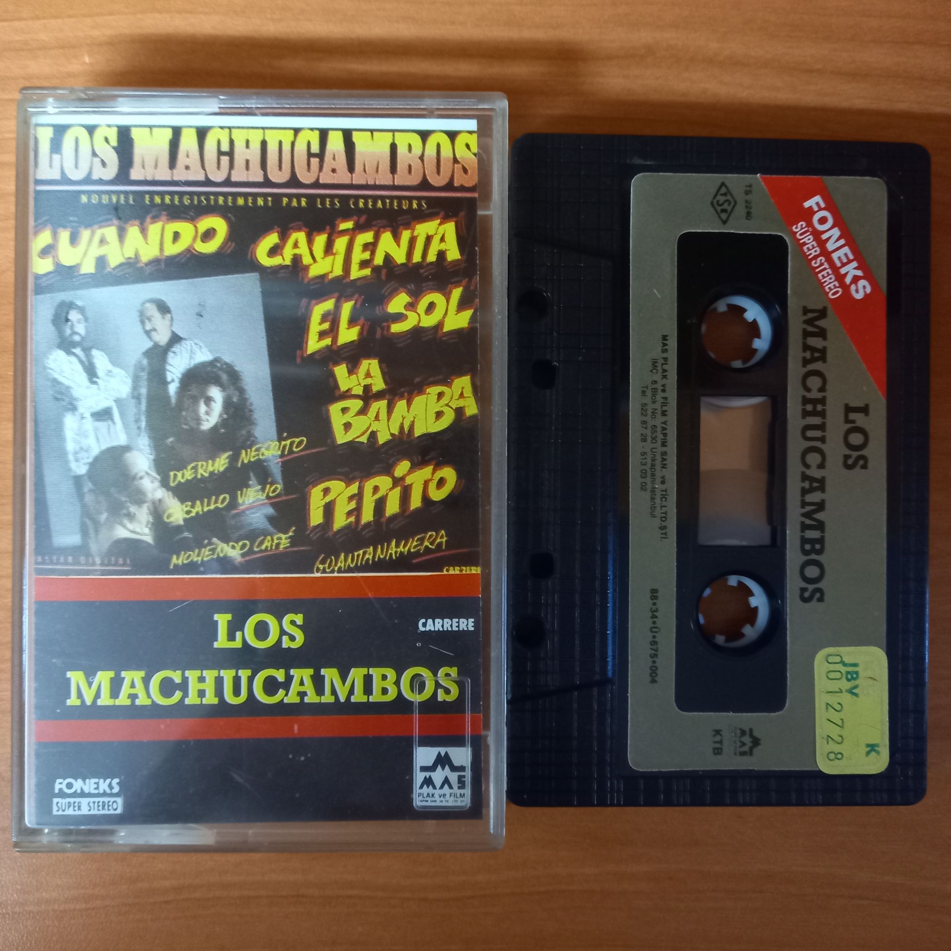 LOS MACHUCAMBOS - LOS MACHUCAMBOS (1988) - KASET 2.EL