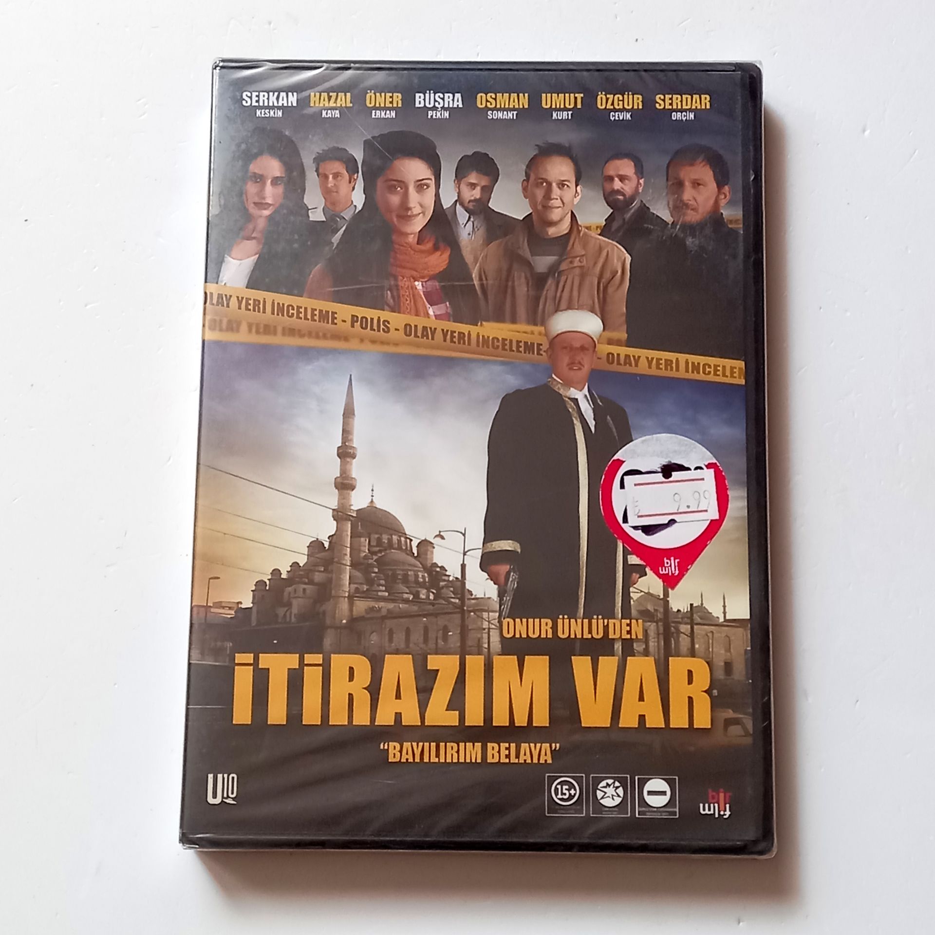 İTİRAZIM VAR - SERKAN KESKİN, HAZAL KAYA, ÖNER ERKAN - YÖN.: ONUR ÜNLÜ - DVD AMBALAJINDA SIFIR