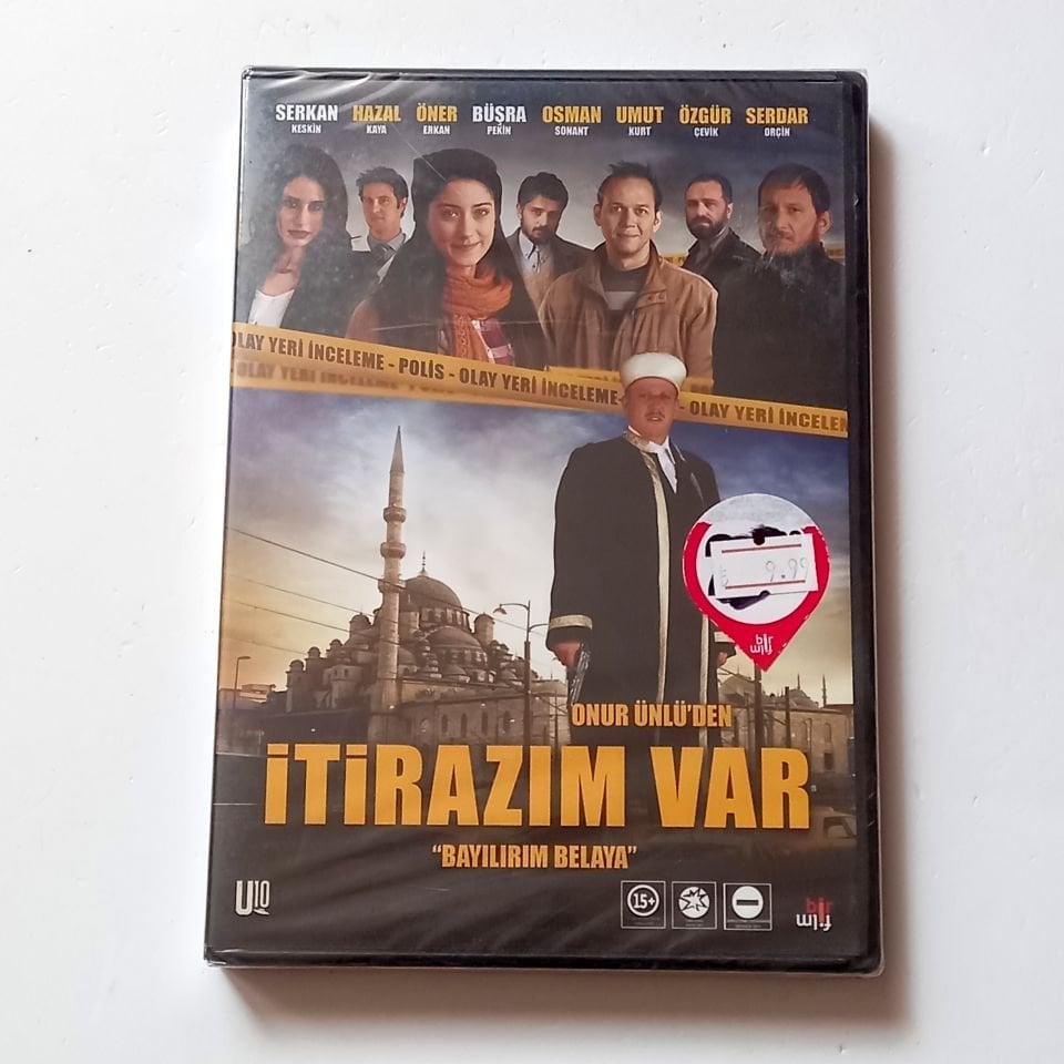 İTİRAZIM VAR - SERKAN KESKİN, HAZAL KAYA, ÖNER ERKAN - YÖN.: ONUR ÜNLÜ - DVD AMBALAJINDA SIFIR