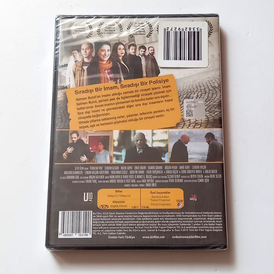 İTİRAZIM VAR - SERKAN KESKİN, HAZAL KAYA, ÖNER ERKAN - YÖN.: ONUR ÜNLÜ - DVD AMBALAJINDA SIFIR