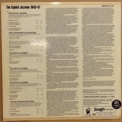 THE JAZZ MAKERS THE CAPITOL JAZZMEN 1943-47 JACK TEAGARDENACK HUGO FRIEDHOFER 1984 2.EL PLAK