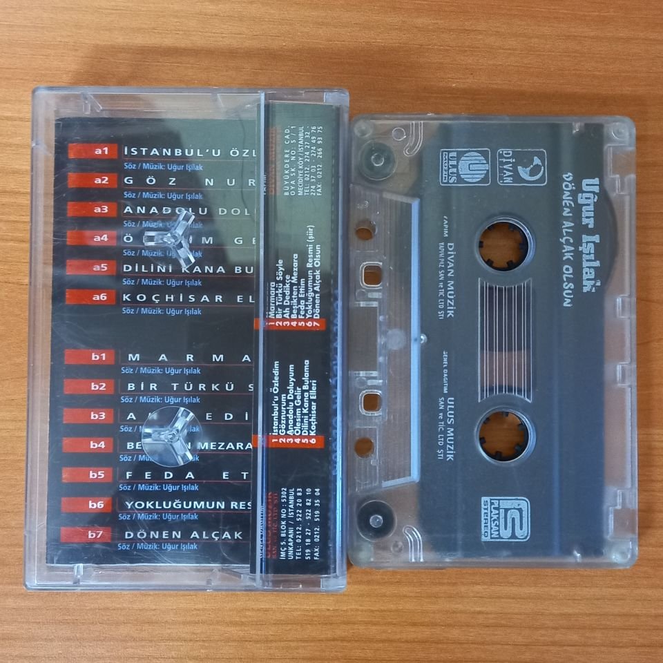 UĞUR IŞILAK - DÖNEN ALÇAK OLSUN - KASET 2.EL